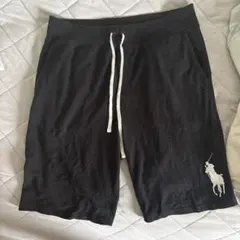 Polo Ralph Lauren スウェットショーツ 黒 M ビックポニー - メルカリ