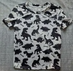 SHEIN 恐竜柄 半袖Tシャツ 6Yのサムネイル