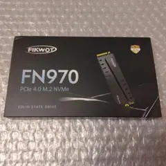 SSD NVMe 4TB FN970 FIKWOT DRAM搭載