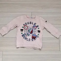 ミキハウス MIKIHOUSE ダブルビー 長袖カットソー