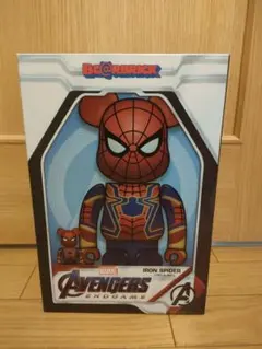 BE@RBRICK　 IRON SPIDER 100％ & 400％