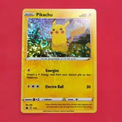 ピカチュウ 米国 マクドナルド 25周年 ポケモンカード プロモ キラ