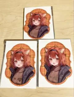 にじさんじ ウィンターデート2025 ラトナ・プティ 特典クリアステッカー