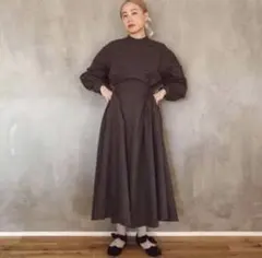 madder madder “準備を始める”2WAY DRESS スミクロ