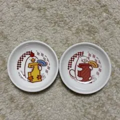 スシロー　SUSHIRO まめ皿2枚セット