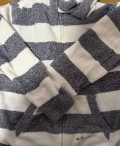 GELATO PIQUE ルームウェア スムーズィー メランジ ボーダーパーカー