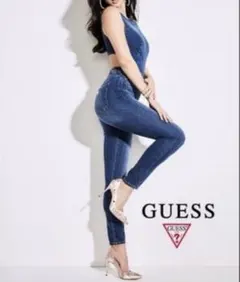 【新品未使用タグ付き】GUESS 希少 コラボ品 デニムオールインワンのサムネイル
