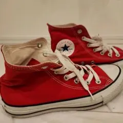 【CONVERSE 】ALL STAR レッド ハイカット