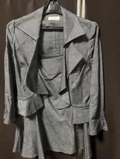 petit poudre プチプードル　スーツ　入学式　セットアップ　Mサイズ