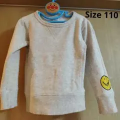 ブリーズ　BREEZE　ニコチャン　トレーナー　110センチ