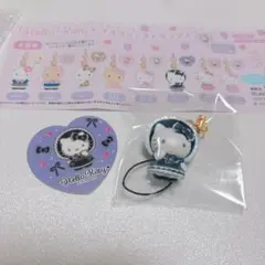 Hallo kittyトレーディングマスコットストラップ2ロリータ(ブラック)