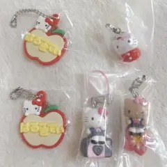 ハローキティ ストラップ 4点セット - メルカリ