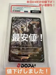 【8/4のみ早い者勝ち】PSA10ブラッキーV CSR VMAXクライマックスのサムネイル