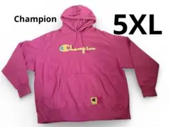Champion Reverse Weave パーカー　メンズ　5XL ピンク