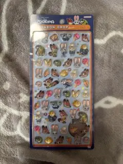 匿名配送【正規品】サンスター文具 ボンボンドロップシール mini ズートピア