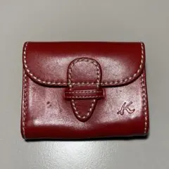 Kitamura キタムラ レザー コインケース レッド