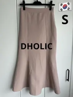 DHOLIC マーメイドスカート　ディーホリック　韓国　おしゃれ　くすみピンク