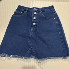 BROWNY STANDARD ダークデニム ミニスカート F