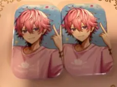 STPR Family ランダムスクエア缶バッジ セブン　すとぷり　さとみくん