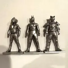 仮面ライダーゼッツ　フィギュア付きチョコスナック　フィギュア3種セット①