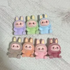ミニ ラブブ フロッキー 7体セット フィギュア