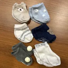 ベビー靴下セット 0-6ヶ月用　9-11cm