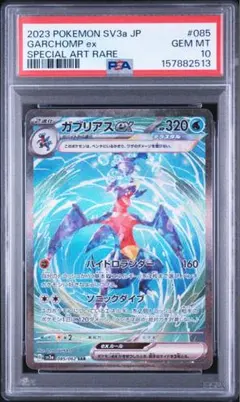 PSA10 】ガブリアスex SAR 085/062 レイジングサーフ - メルカリ