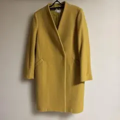 プラステ　PLST ウールモッサカラーレスコート　S