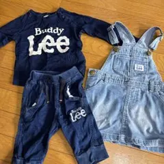 超美品Lee BuddyLee キッズ セットアップ カバーオール 春服 夏服