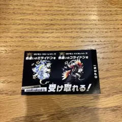 ポケモンスカーレットバイオレット　色違い　ミライドン　コライドン