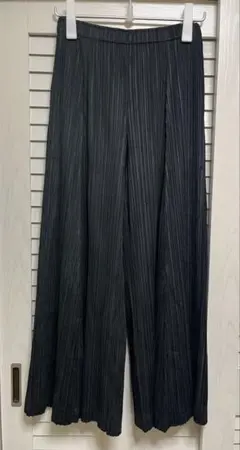 新品】PLEATS PLEASE 二重プリーツ ワイドスラックス 3 Lサイズ - メルカリ