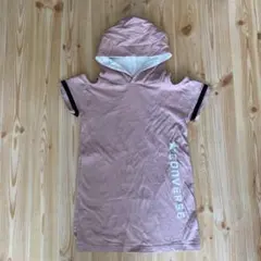 CONVERSE 半袖肩出しTシャツワンピース 110のサムネイル