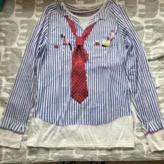 Paul Smith ポール・スミス　フェイクプリント　長袖Tシャツのサムネイル