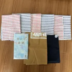 昭和レトロ 日本手ぬぐい 9枚セット　まとめ売り