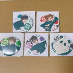 呪術廻戦 じゅじゅフェス 2021 缶バッジ 5点セット