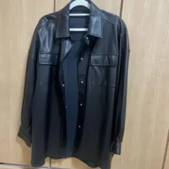 INGNI レザージャケット ブラック