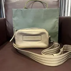 Y*a様 LONGCHAMP ベージュ ショルダーバッグ