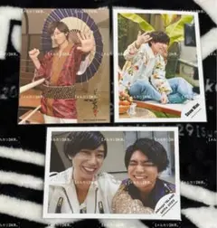 【いいね不要】【即購入可】SnowMan 阿部亮平 公式写真 3枚まとめ売り