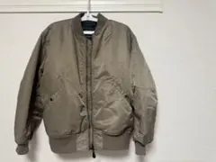 GLOBAL WORK MA-1 フライトジャケット M ベージュ