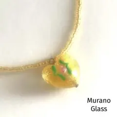 イタリア ムラーノガラス ペンダント ネックレス