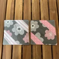 6018【2点100円、3点200円引き】パッチワークコースター