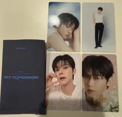 TXT ヨンジュン フォトカード 4枚セット ACT:TOMORROW