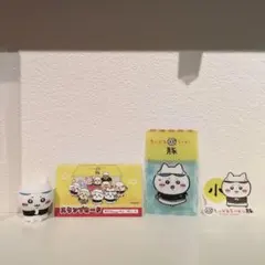 ちいかわラーメン 豚 マスコット（ハチワレ）　スタンプカード等付