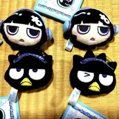 Ano × バッドばつ丸 マスコット付きヘアゴム 4点セット