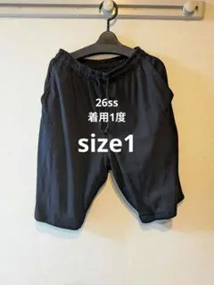 k*5様 COMOLI コットンメッシュショーツ ブラックのサムネイル