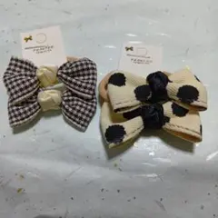 子供用ヘアゴム2個セット