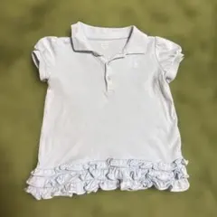 ポロ ラルフローレン フリル ポロ ドレス 水色　80cm