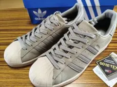 新品未使用　adidas SUPERSTAR GTX グレー 26.0cm