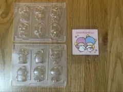 Sanrioグミ型A Bセット　キキララシール付き