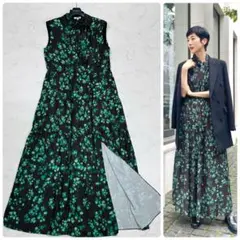 Theory Project 花柄マキシロングワンピース 長澤まさみさん着用